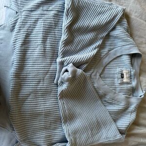 American Eagle Outfitters Sky Blue Knit Sweater